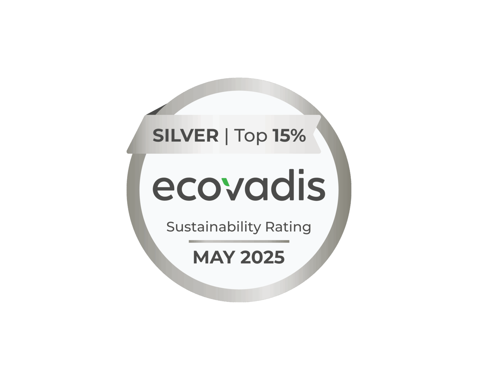 Ecovadis silver rating